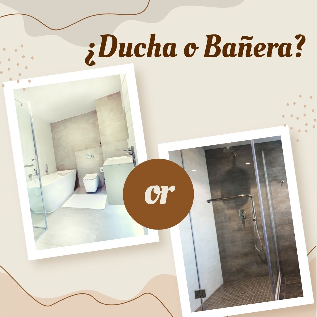 ¿Ducha o Bañera? Pros y Contras. ¡NO DUDES MÁS!