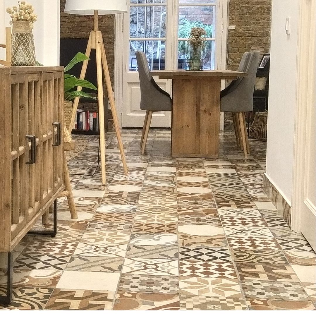 Mosaicos hidráulicos: un toque “vintage” en el hogar